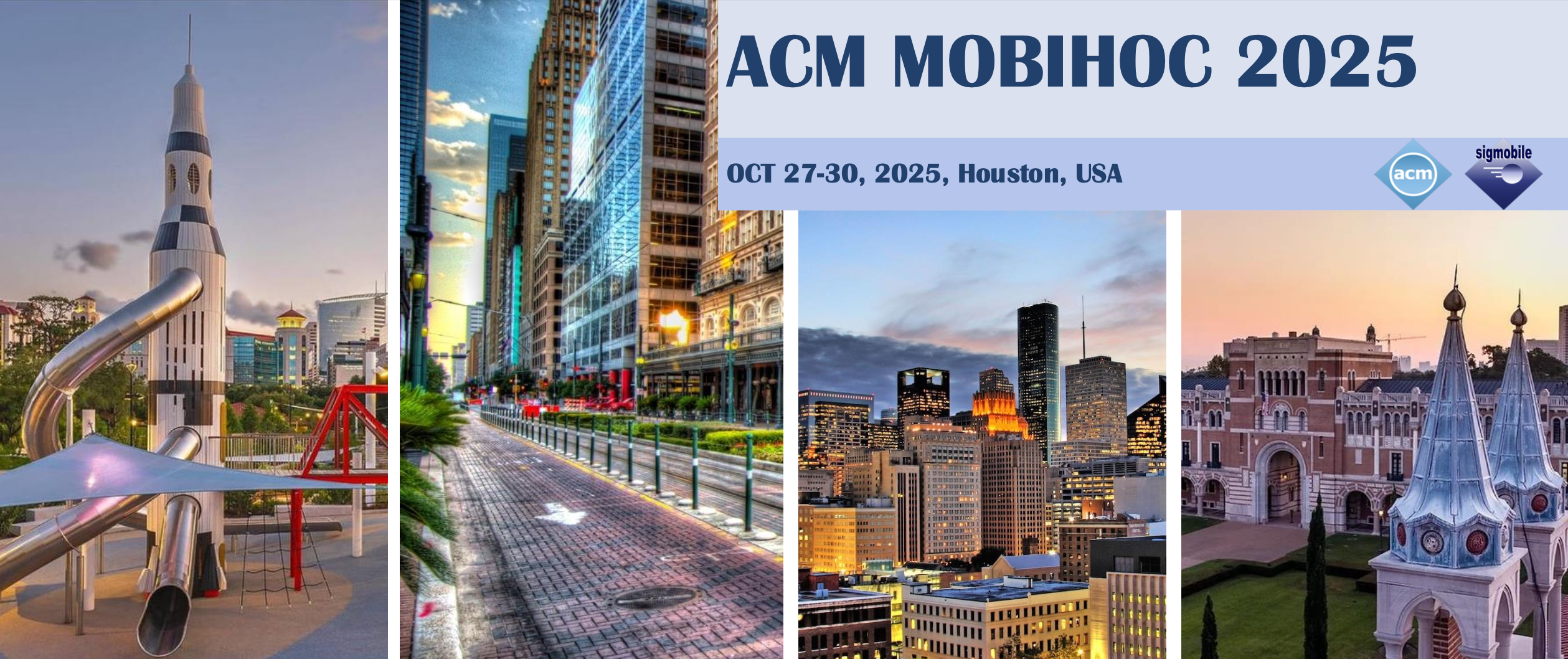 We will be at #MobiHoc 2025. See you in Houston!