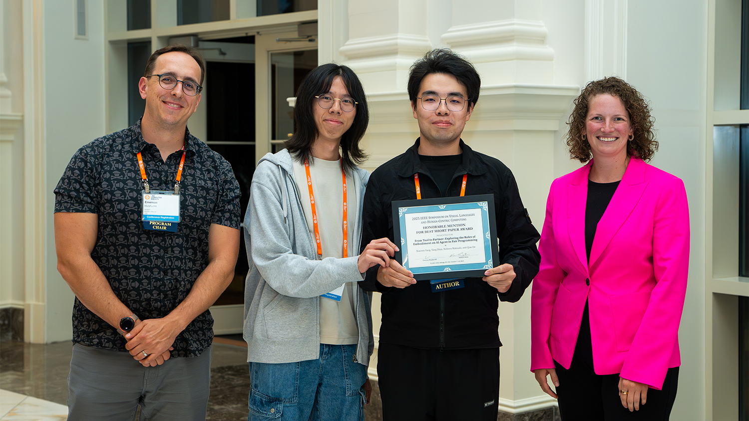 Our group is featured on the NC State CS department News! 