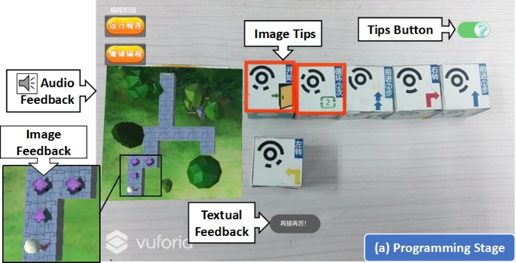 AR-Maze: A Tangible Programming Tool for Children Based on AR Technology