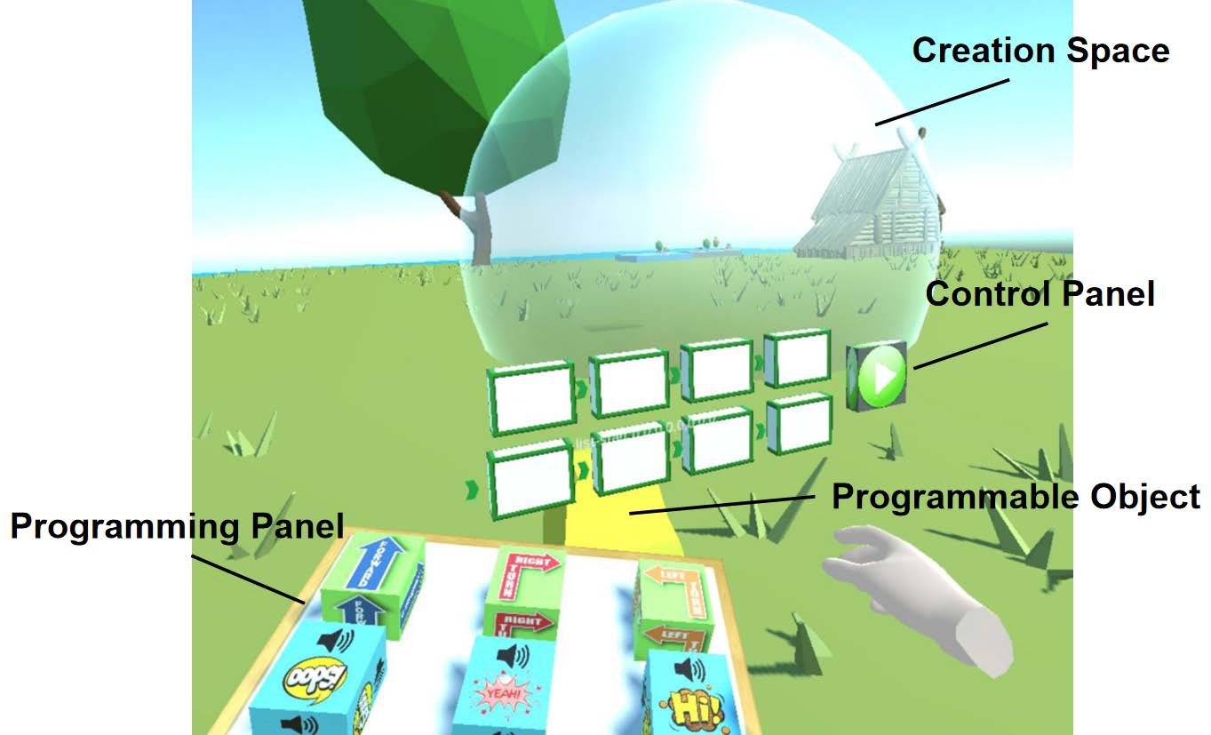 VWorld: an Immersive VR System for Learning Programming